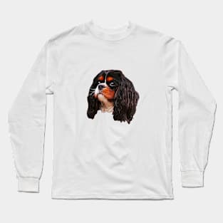 Cavalier king charles spaniel Tri Long Sleeve T-Shirt